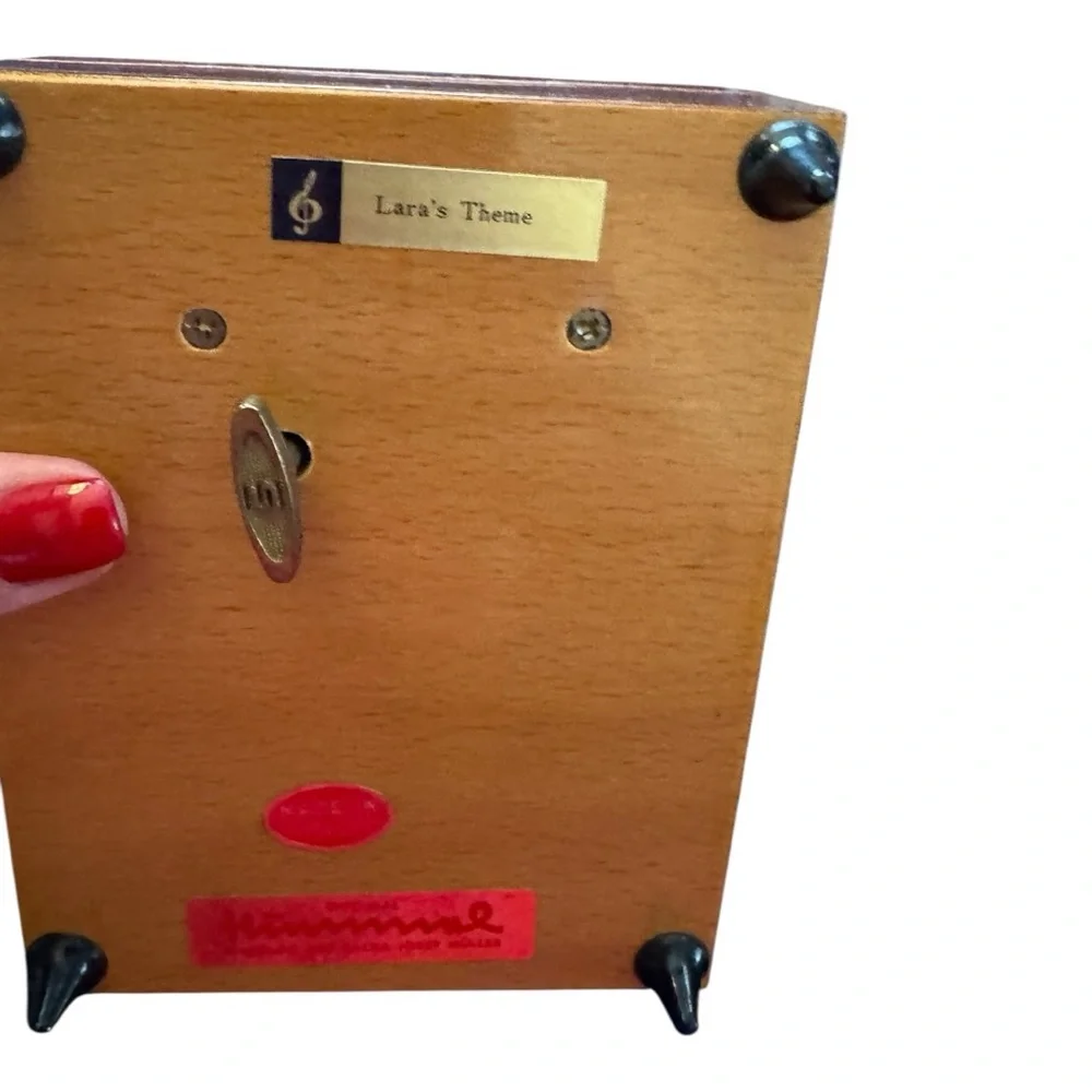 Vintage Hummel Postal Carrier Music Box (Plays Lara's Theme Dr Zhivago